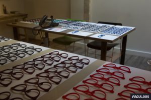 J&A - Lunettes teintées exposées