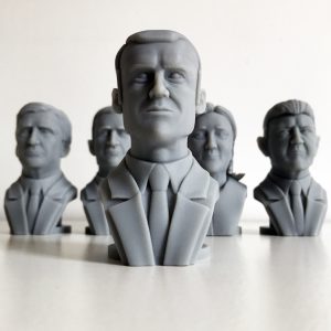 Présidentielles - impression 3D - Cults - Fabulous - France