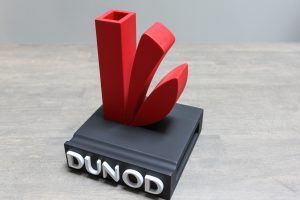Pot à crayon Dunod - haut - Références Fabulous Impression 3D