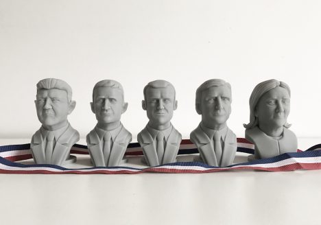 Présidentielles - impression 3D - Cults - Fabulous - France