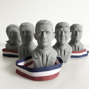 Présidentielles - impression 3D - Cults - Fabulous - France