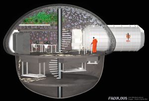 Vivre sur Mars dans un habitat imprimé en 3D : le projet français SFERO