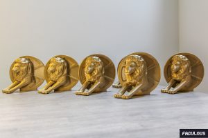 Références - Trophées lion d'or- Fabulous Impression 3D