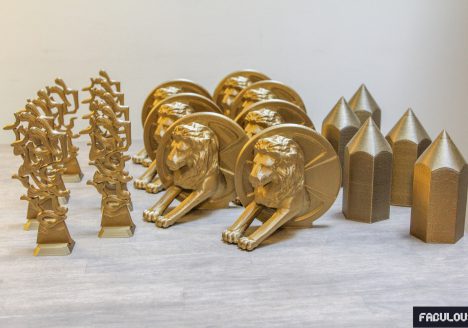 Références - Trophées C!Print ensemble- Fabulous Impression 3D