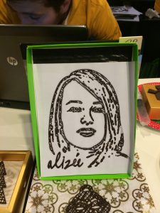 alizee chocolat impression 3D