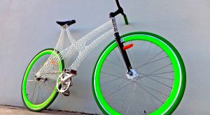 Vélo & Impression 3D - Maillage vert