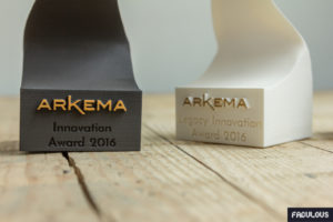 ARKEMA - trophées - impression 3D - Fabulous