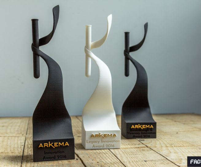 ARKEMA - trophées - impression 3D - Fabulous