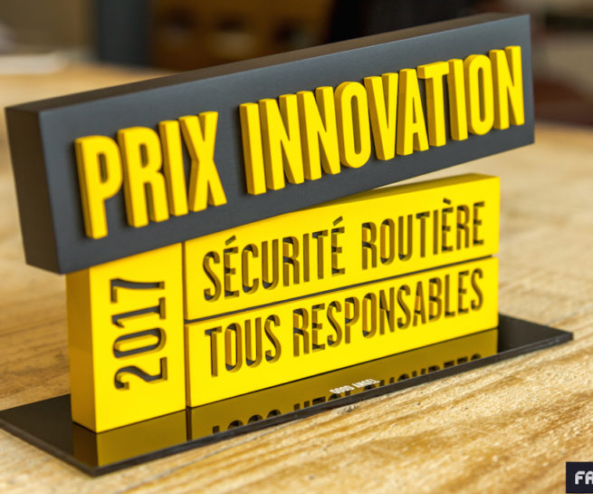 Sécurité Routière - trophées - Fabulous - Impression 3D