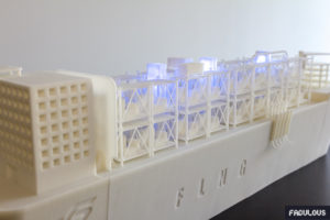 HUTCHINSON - Maquette -Impression 3D - Fabulous - Bateau