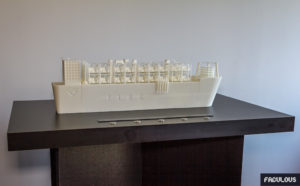 HUTCHINSON - Maquette -Impression 3D - Fabulous - Bateau
