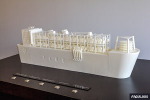 HUTCHINSON - Maquette -Impression 3D - Fabulous - Bateau